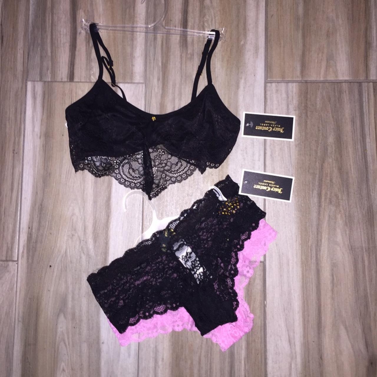 NWT Juicy Couture Bra & Panties Set Size XS You get - Depop