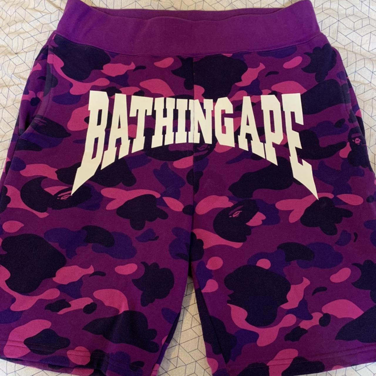 Mens Shorts Bape Shorts Pink Bape Designer Shorts Mens Summer