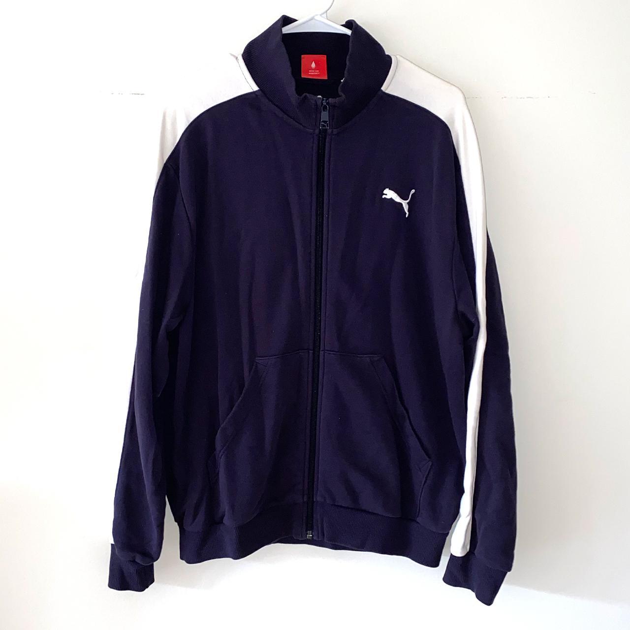 Puma Track Zip-up - Depop