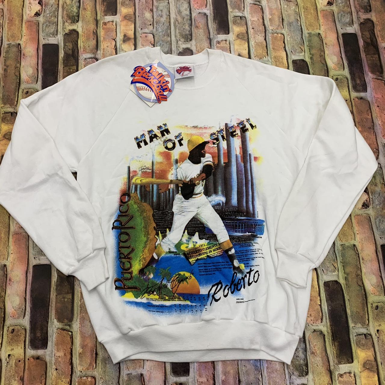 1992 Roberto Clemente White T-Shirt