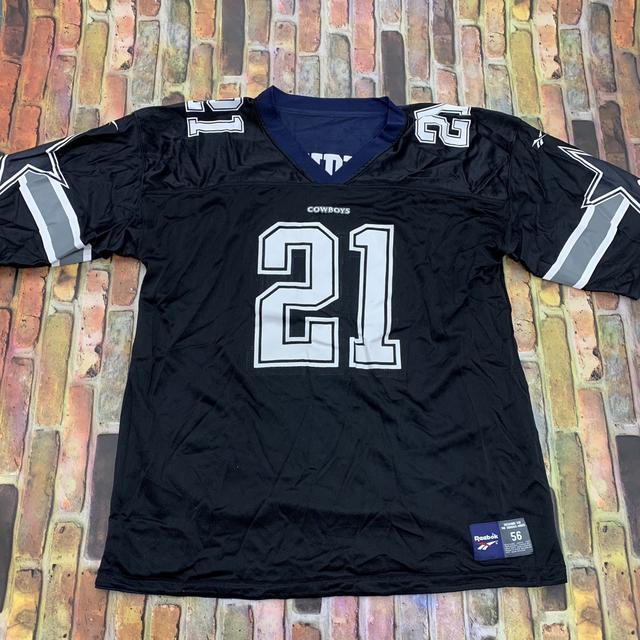 Vintage 90's Deion Sanders Dallas Cowboys T-shirt - Depop