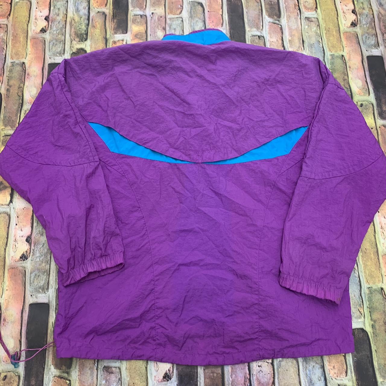 Vintage Nike jacket in purple. From the early 90s.... - Depop