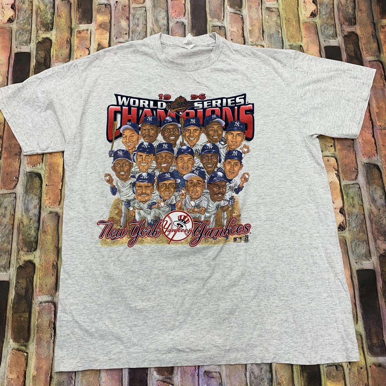 Vintage 1996 New York Yankees World Series Champions - Depop