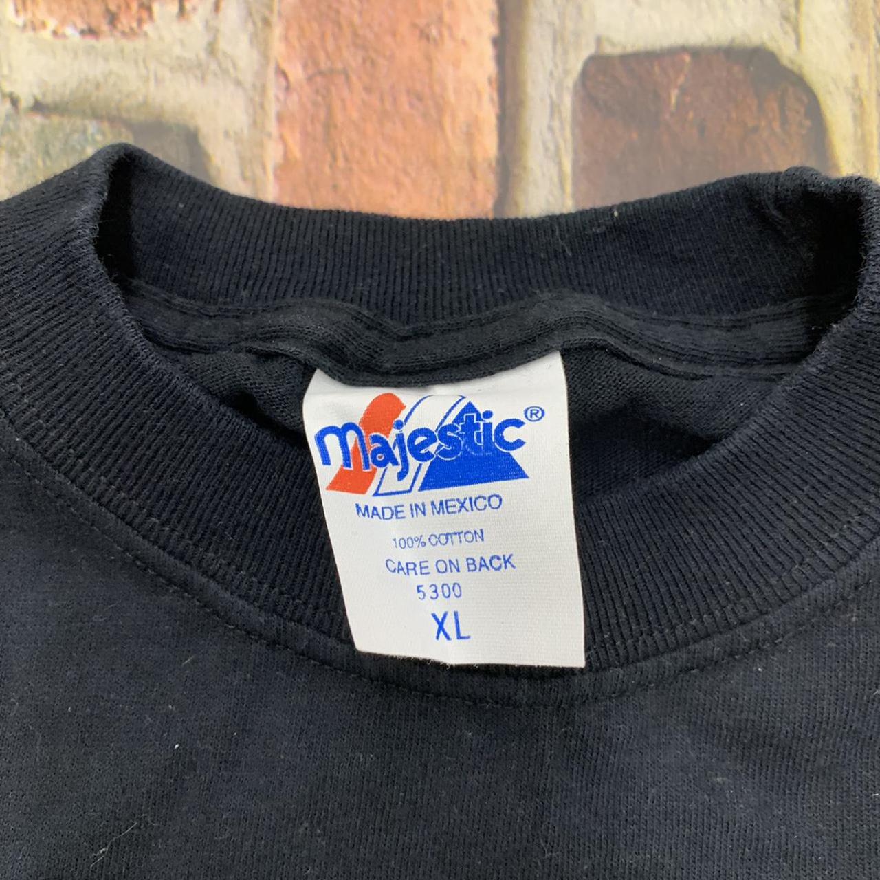 Vintage Majestic Mens XXL Size 54 Black Philadelphia - Depop