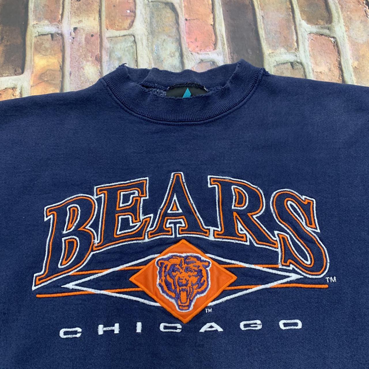 Vintage Logo Athletic Chicago Bears sweatshirt in... - Depop