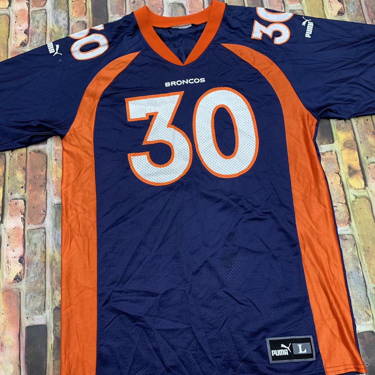 Terrell Davis Vintage Denver Broncos Jersey Size L - Depop