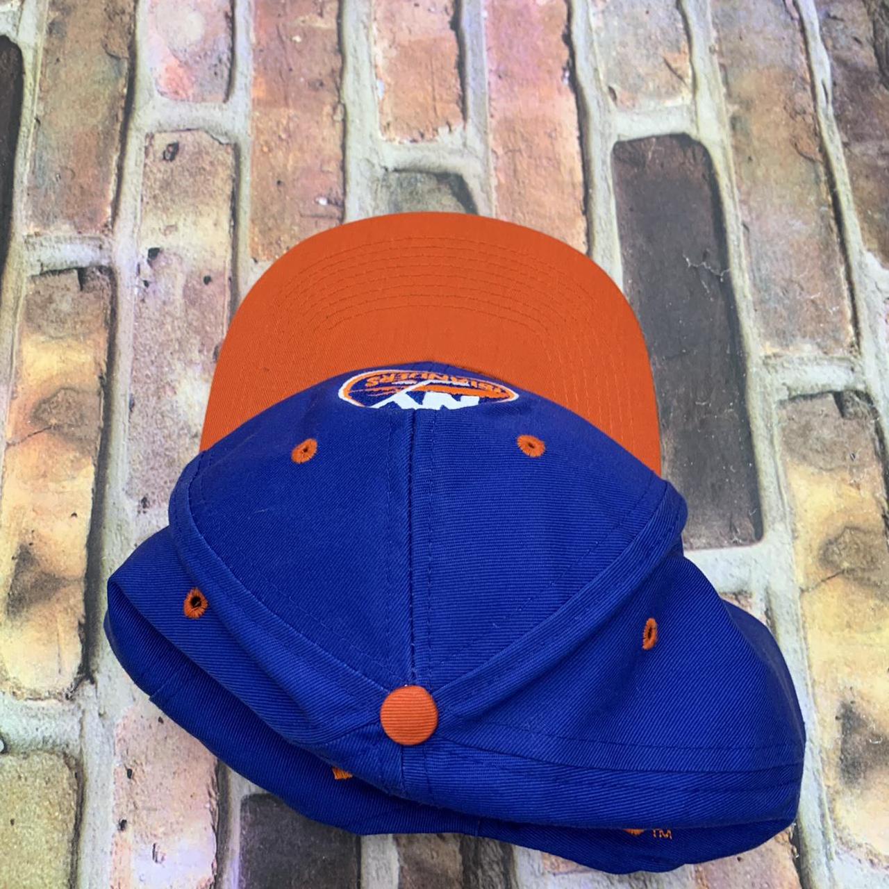 Vintage Logo 7 NY Giants Snapback Hat Not sure - Depop