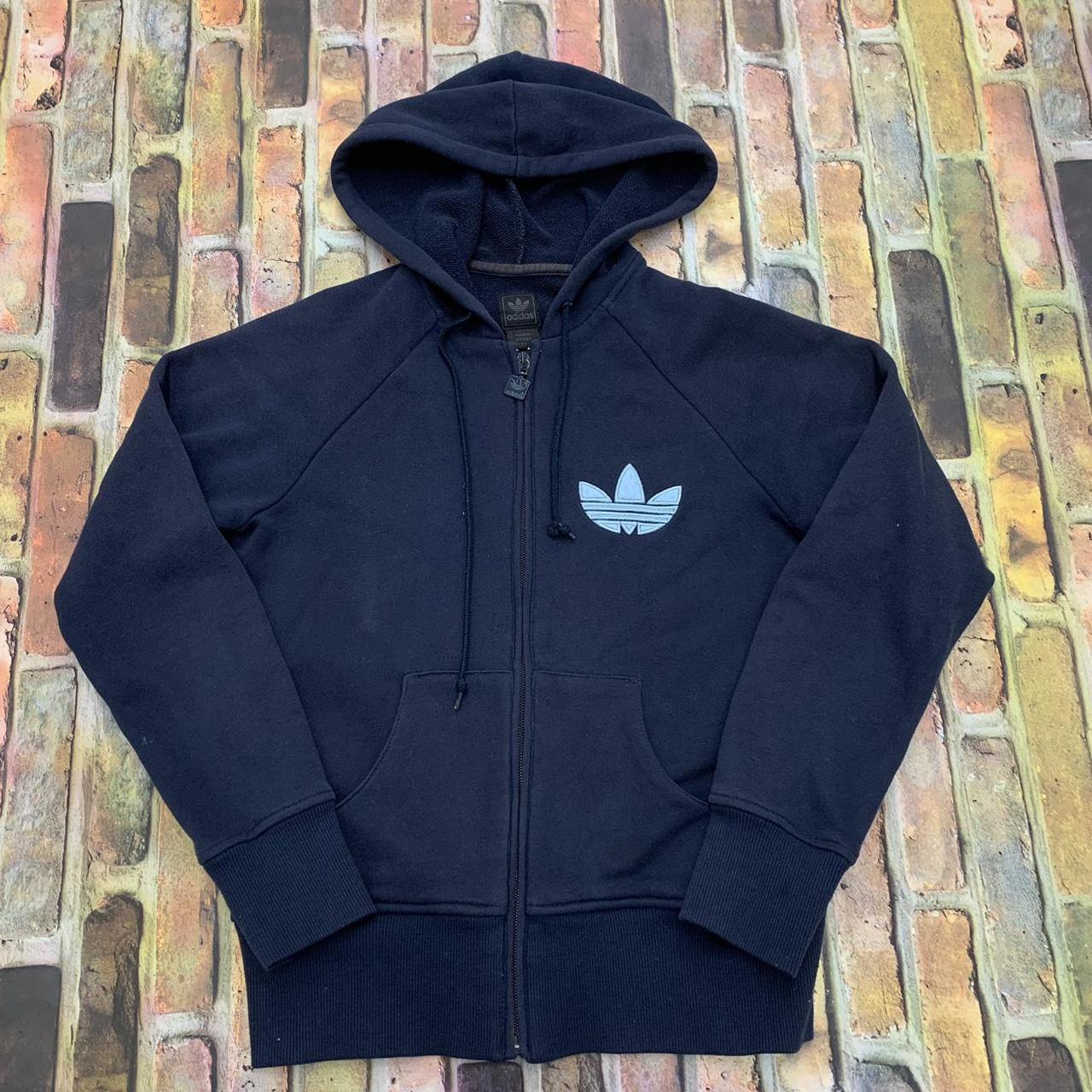 Adidas Men's Navy Hoodie | Depop