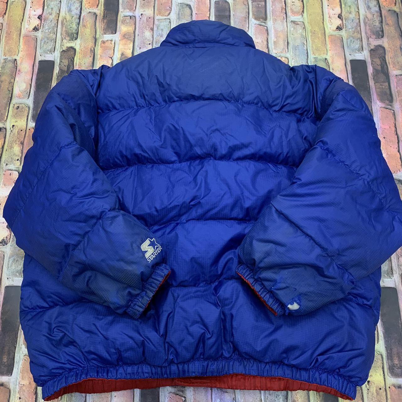 Vintage Starter New York Giants Puffer Jacket Great - Depop