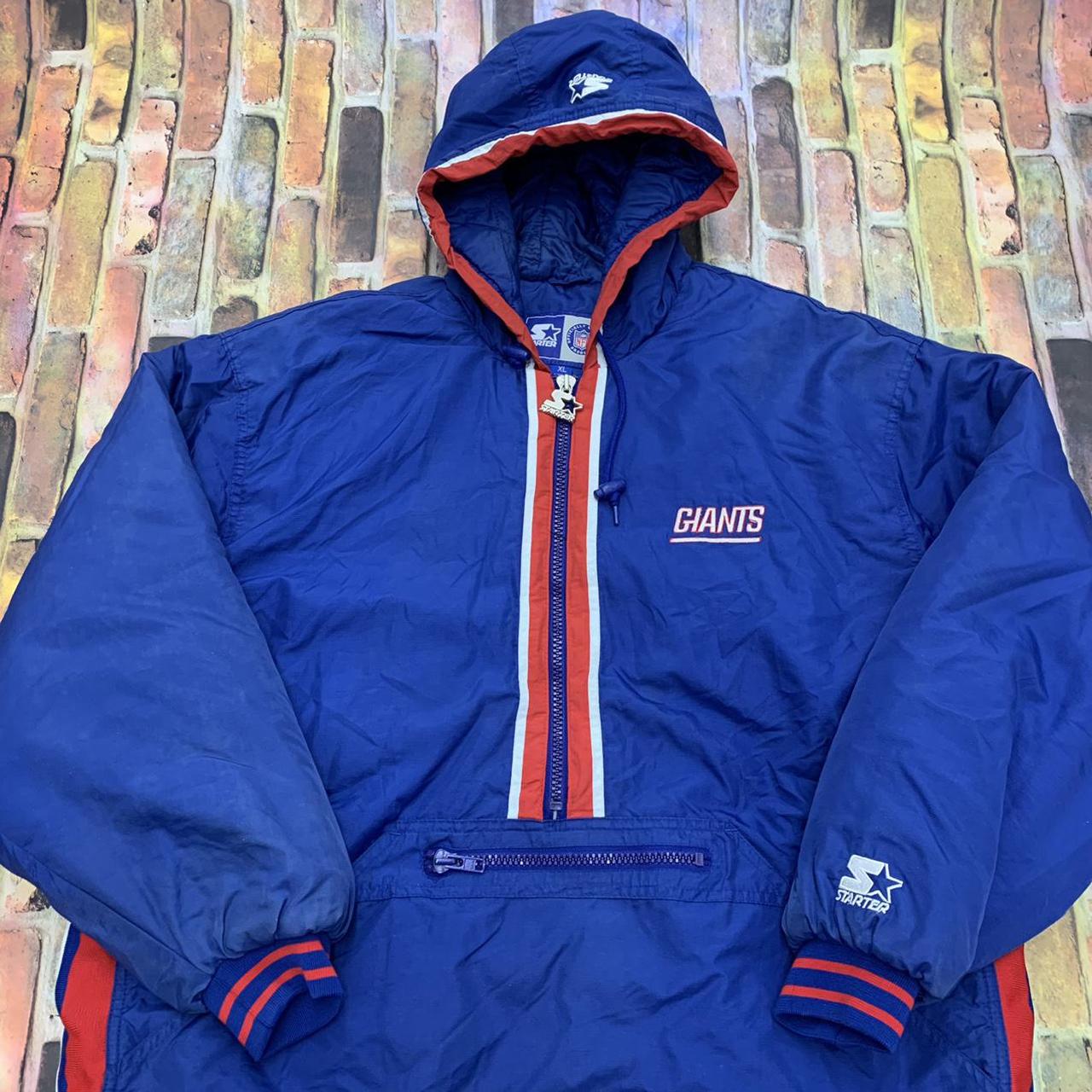 giants pullover jacket