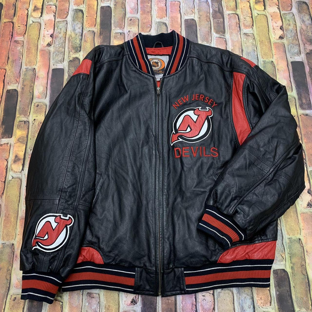 Vintage NHL New Jersey Devils Starter Jacket - Depop