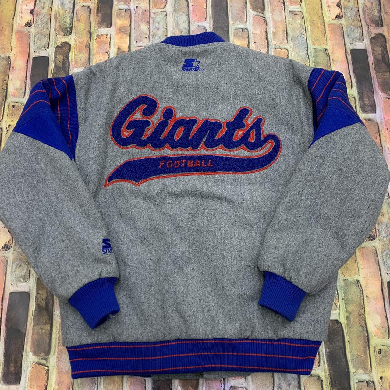 New York Giants 90’s Bomber Blue Jacket