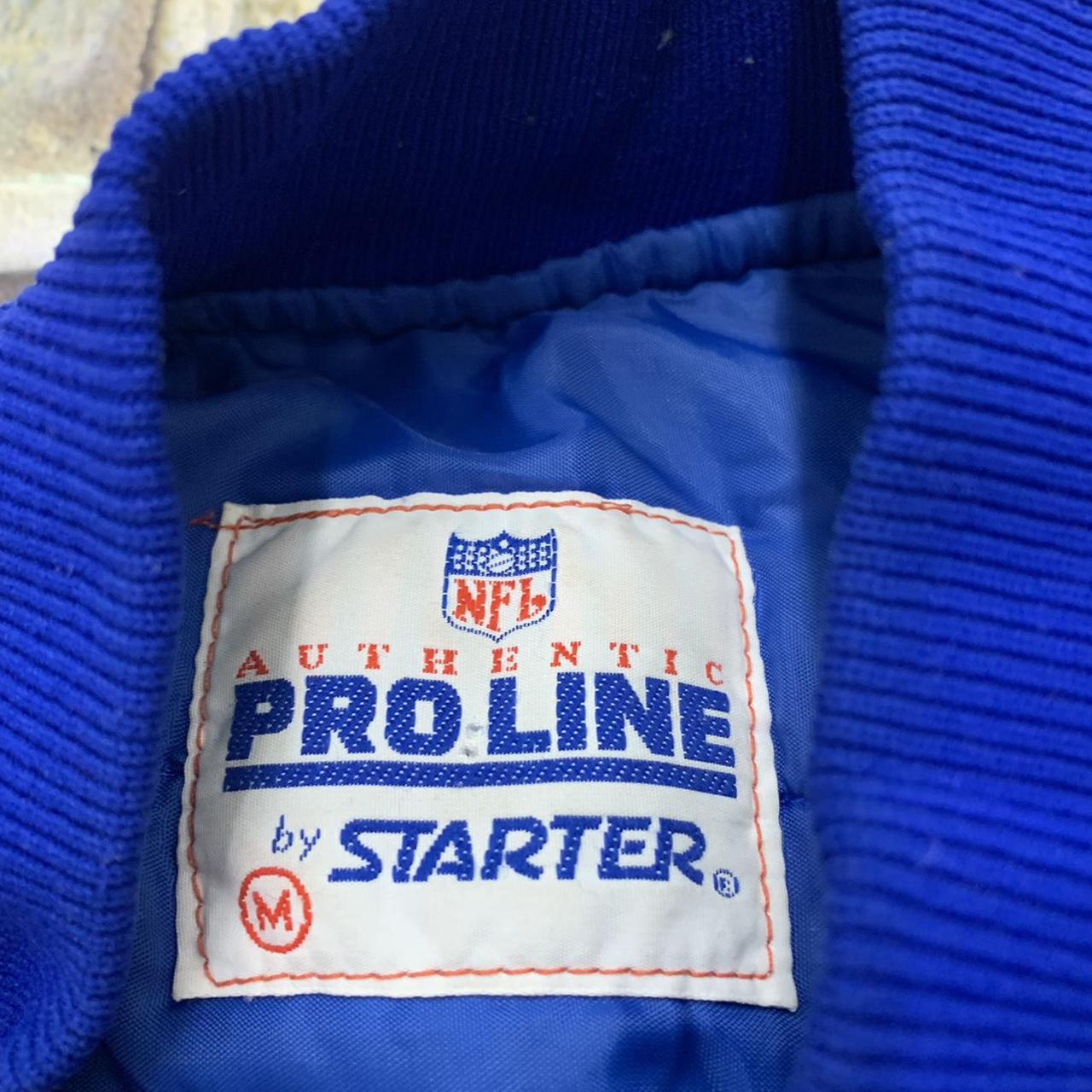 Vintage Pro-Line Starter Jets Satin Bomber Jacket Sz - Depop