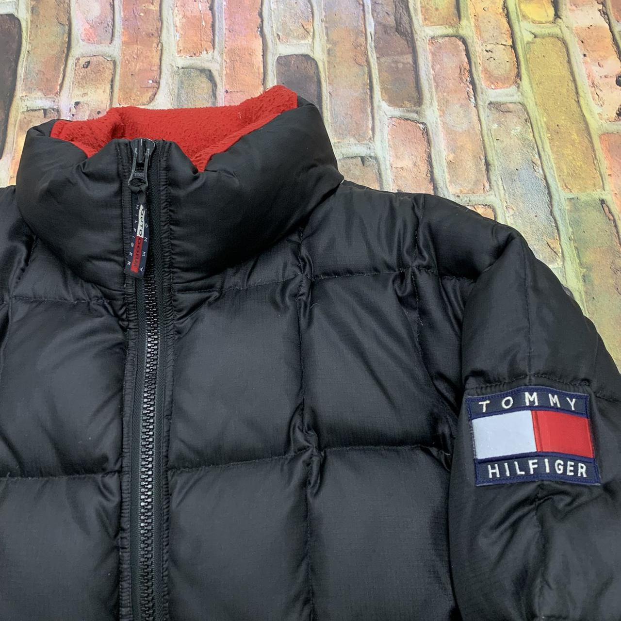 Vintage Tommy Hilfiger Outdoors puffer jacket in... - Depop