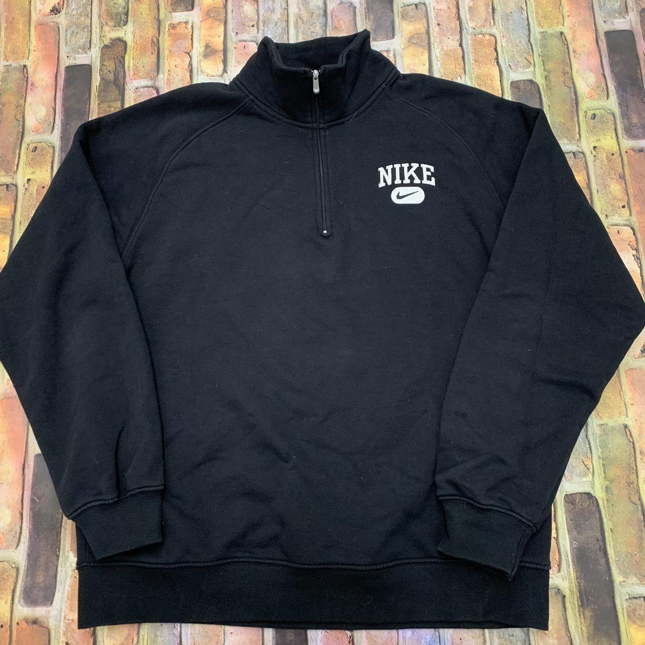 mens nike sweatshirt black