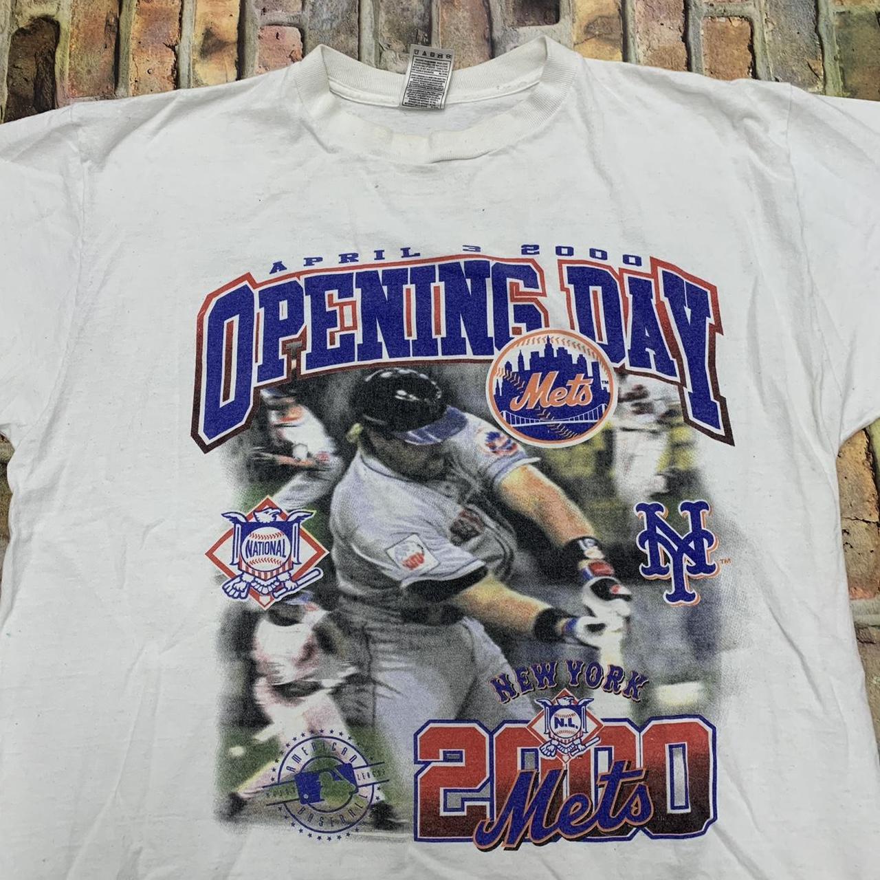 Fotl 2000 Opening Day New York Mets T-Shirt