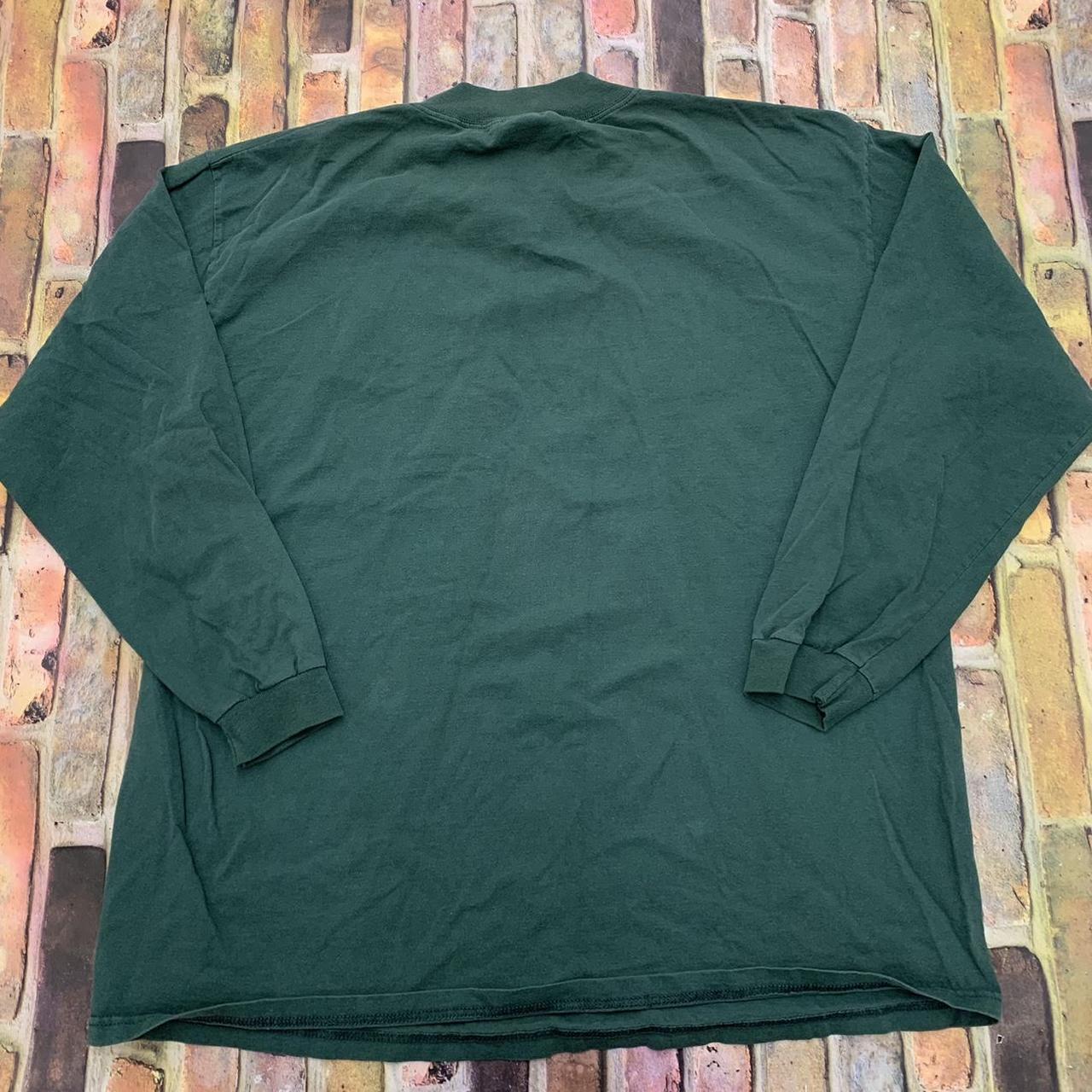 Vintage Minnesota Wild turtleneck shirt in green.... - Depop