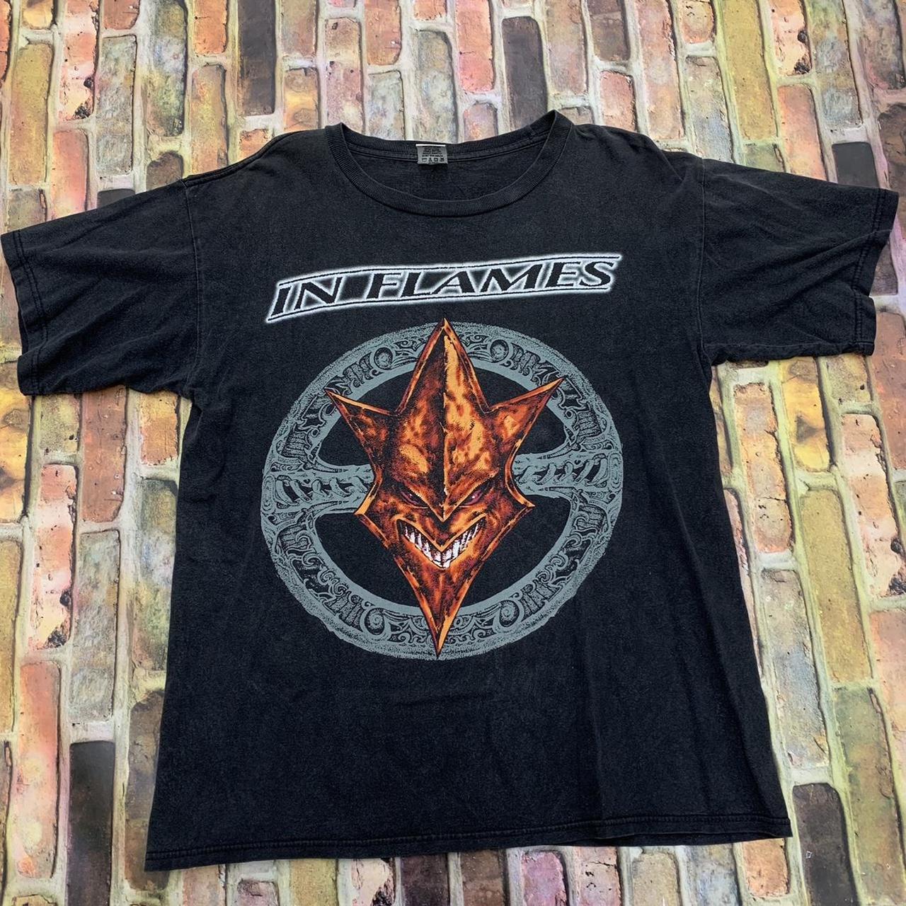 In flames hot sale band shirt