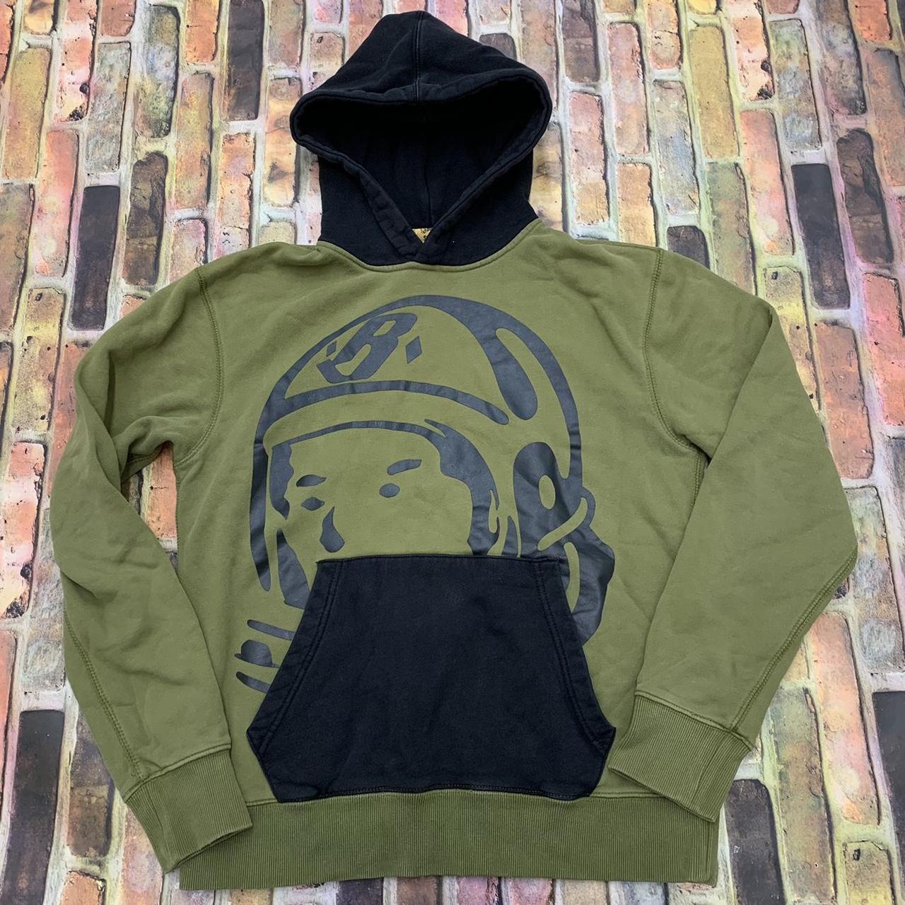 Billionaire Boys Club Men's Green and Black Hoodie