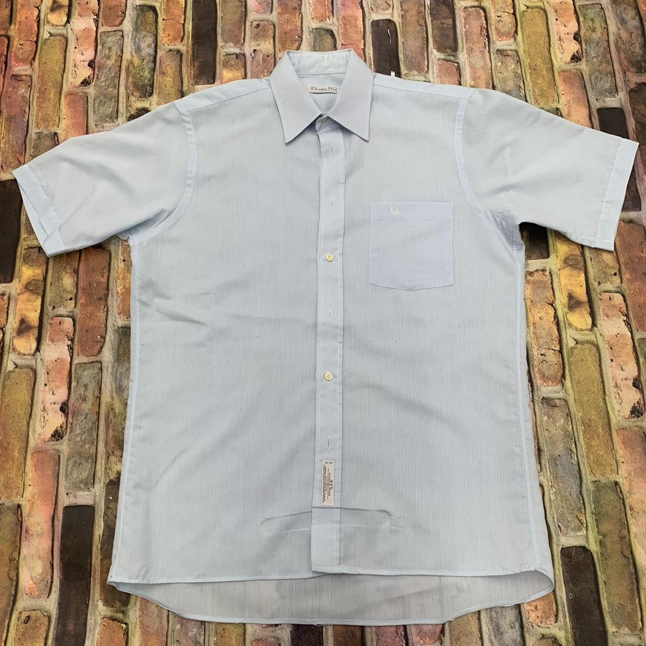 light blue dior shirt