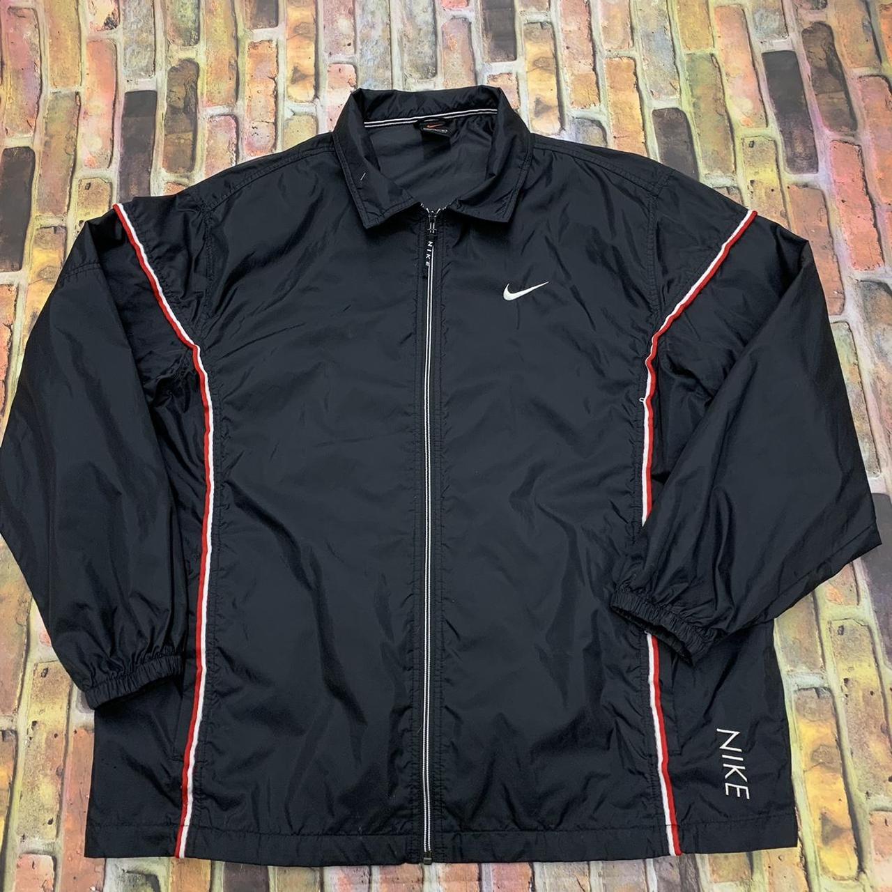 black vintage nike jacket