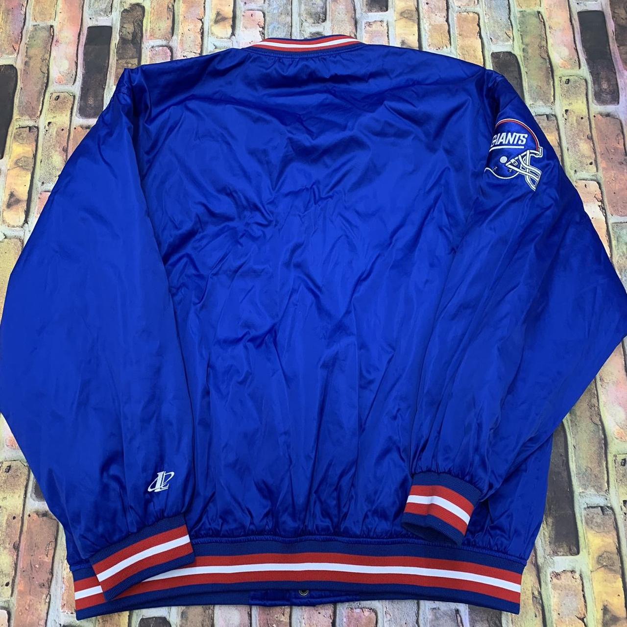 Vintage Logo Athletic New York Giants puffer jacket - Depop