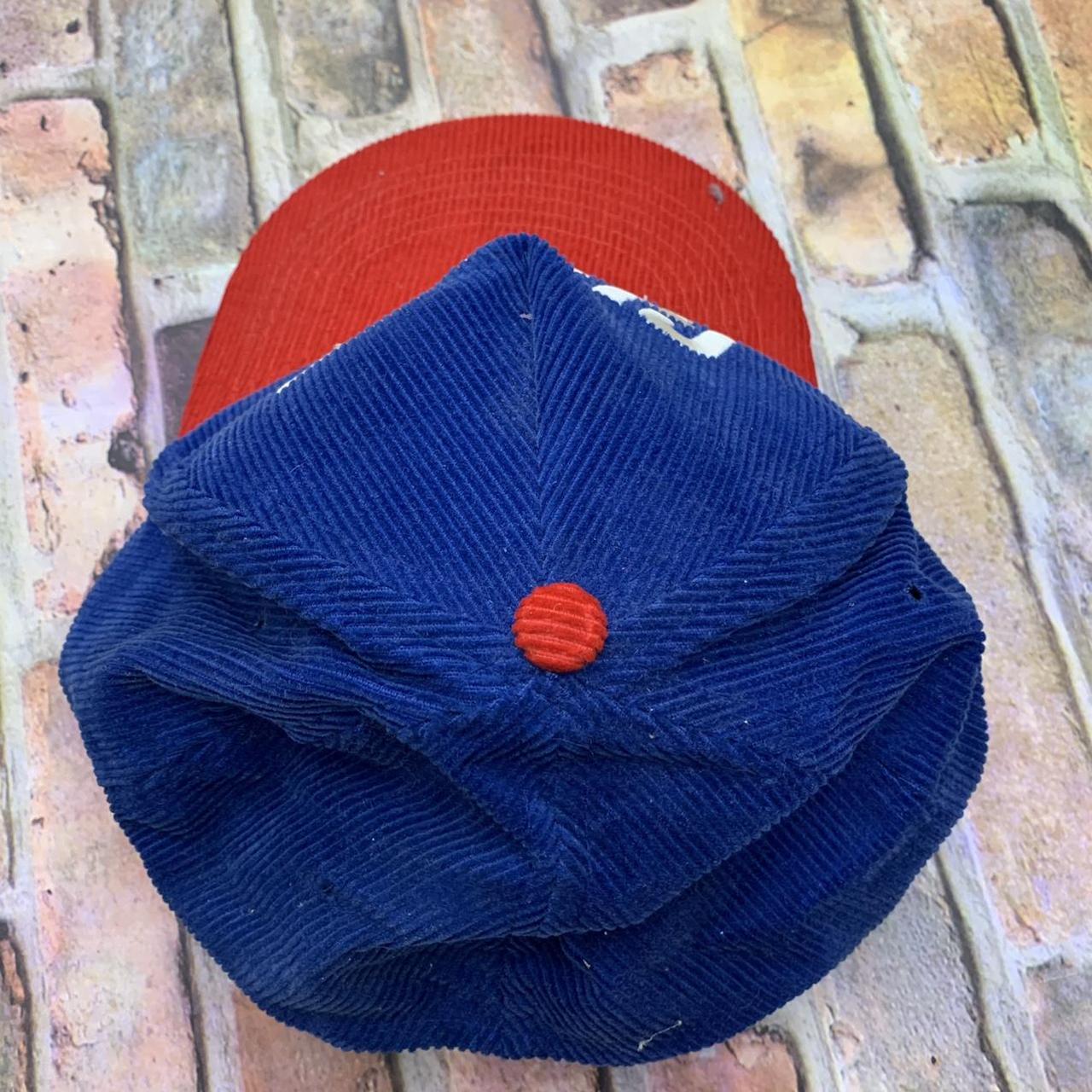 Vintage Starline New York Giants corduroy snapback - Depop