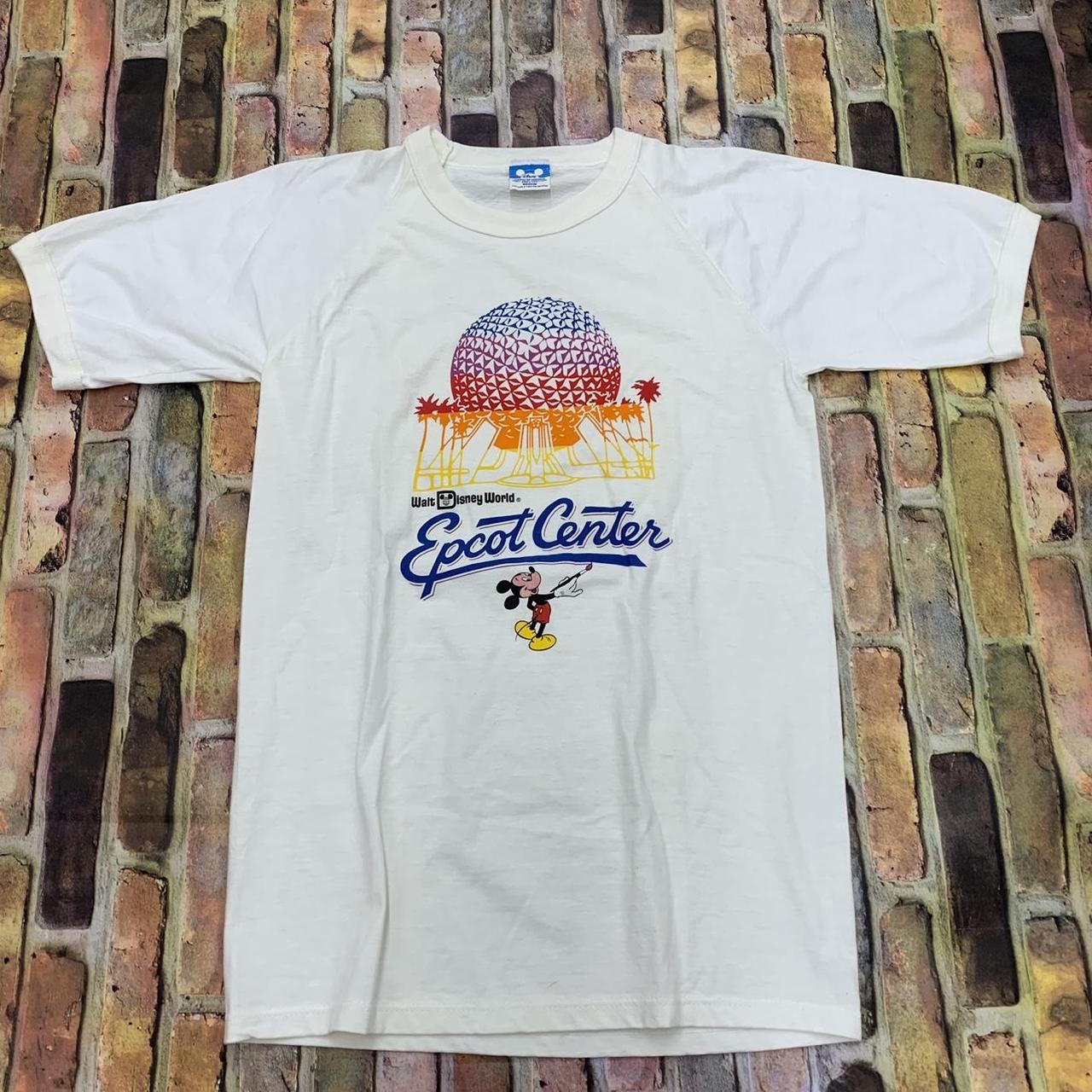 80s Disney epcot   Sentet Tシャツ
