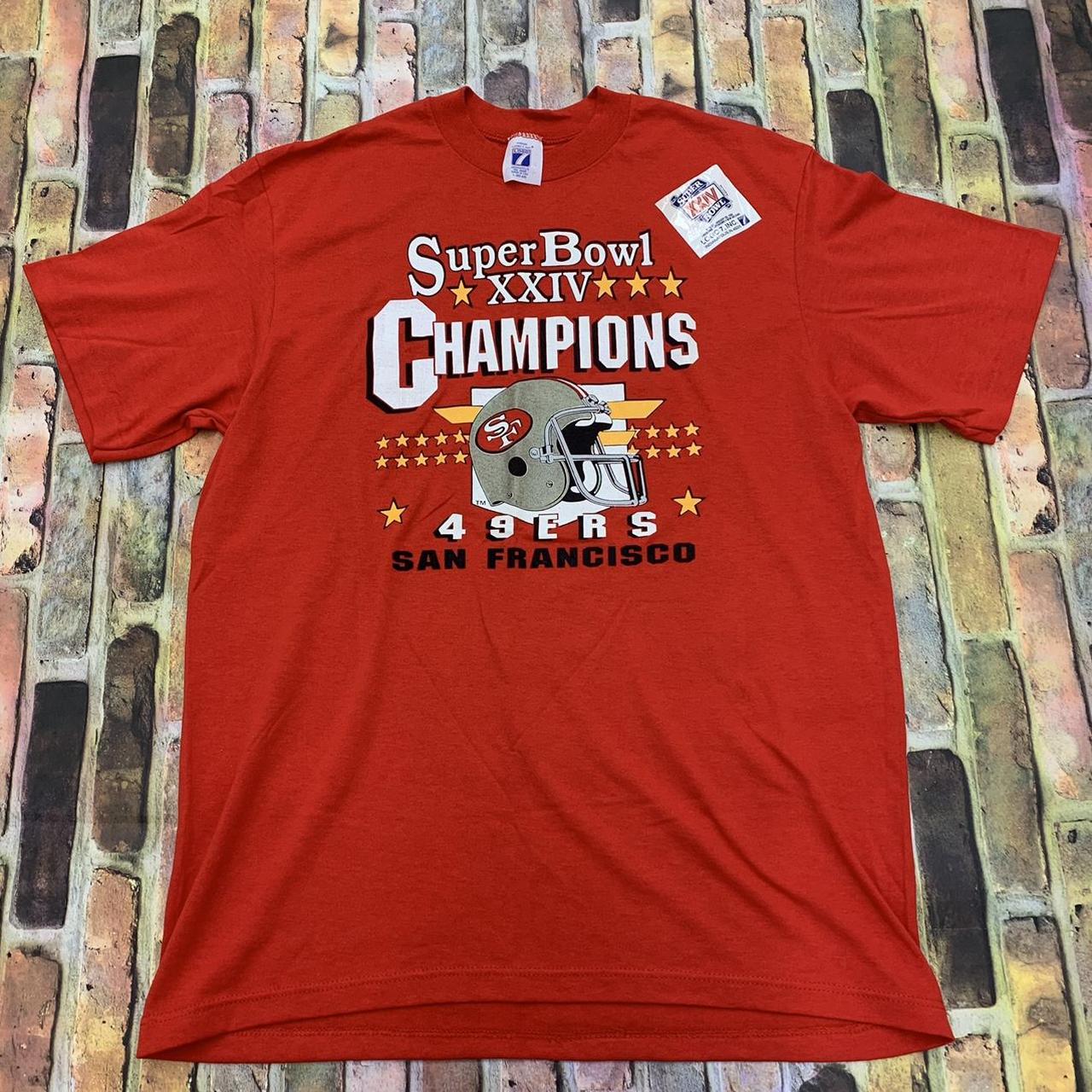 Vintage San Francisco 49ers Super Bowl Champions - Depop