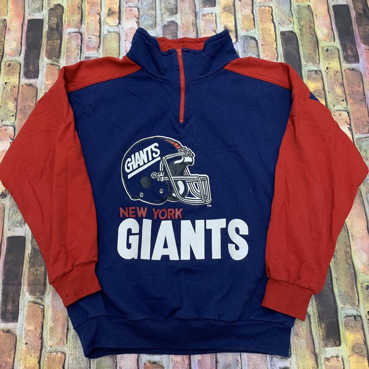 Vintage New York Giants NFL Sweatshirt Men's S fit - Depop