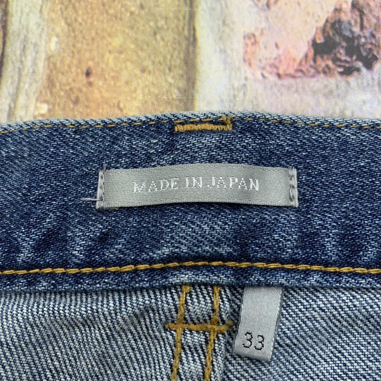 Dior x Shawn Stussy selvedge jeans in blue. From... Depop
