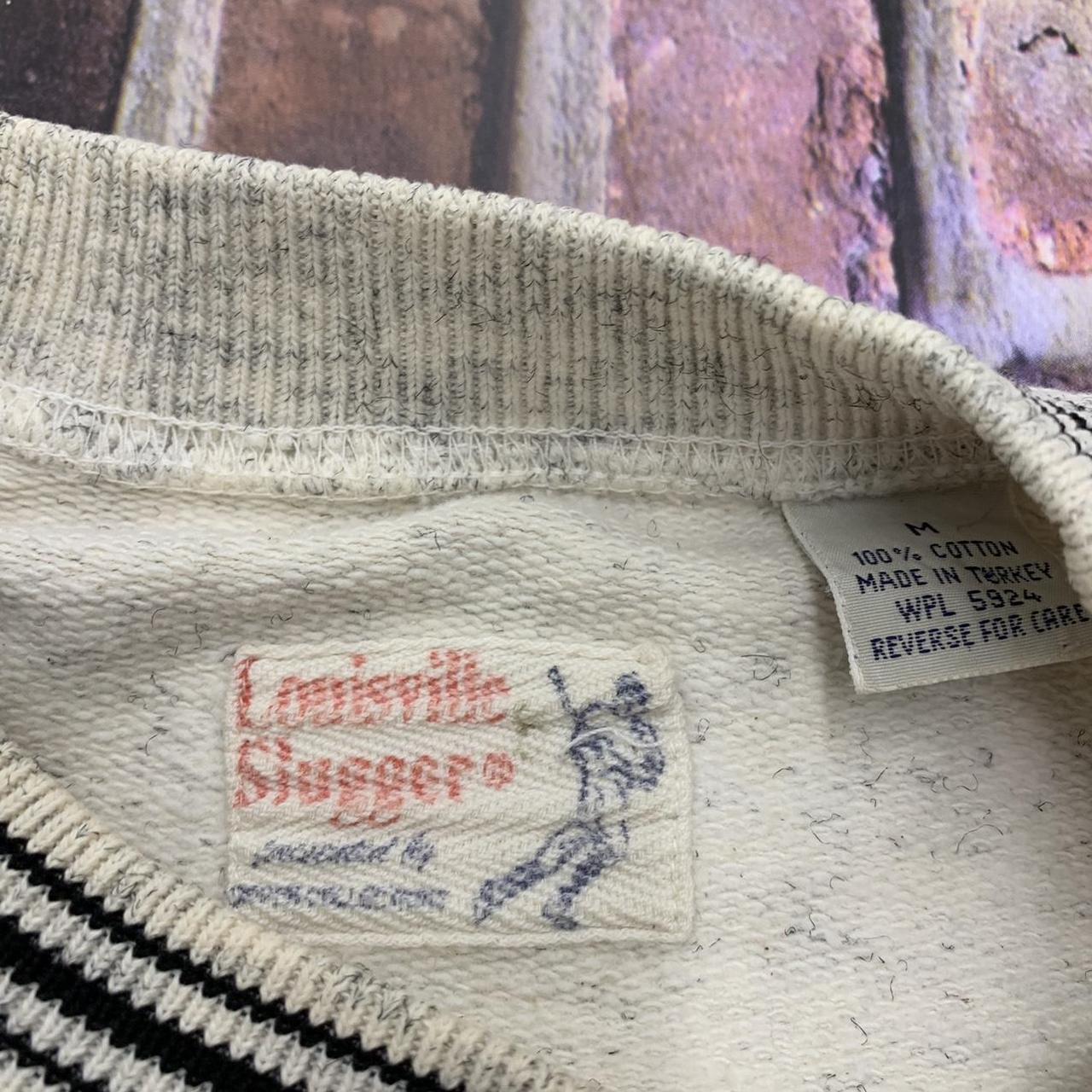 Vintage Louisville Slugger sweatshirt in grey. From - Depop