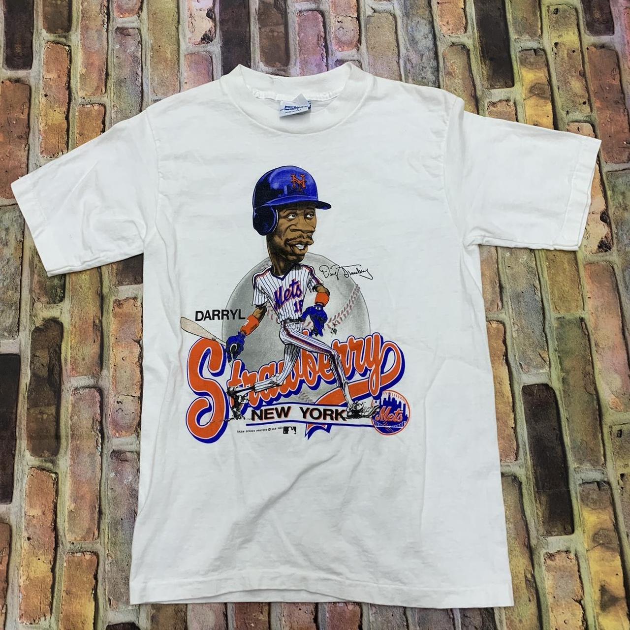 Vintage New York Mets Darryl Strawberry Jersey