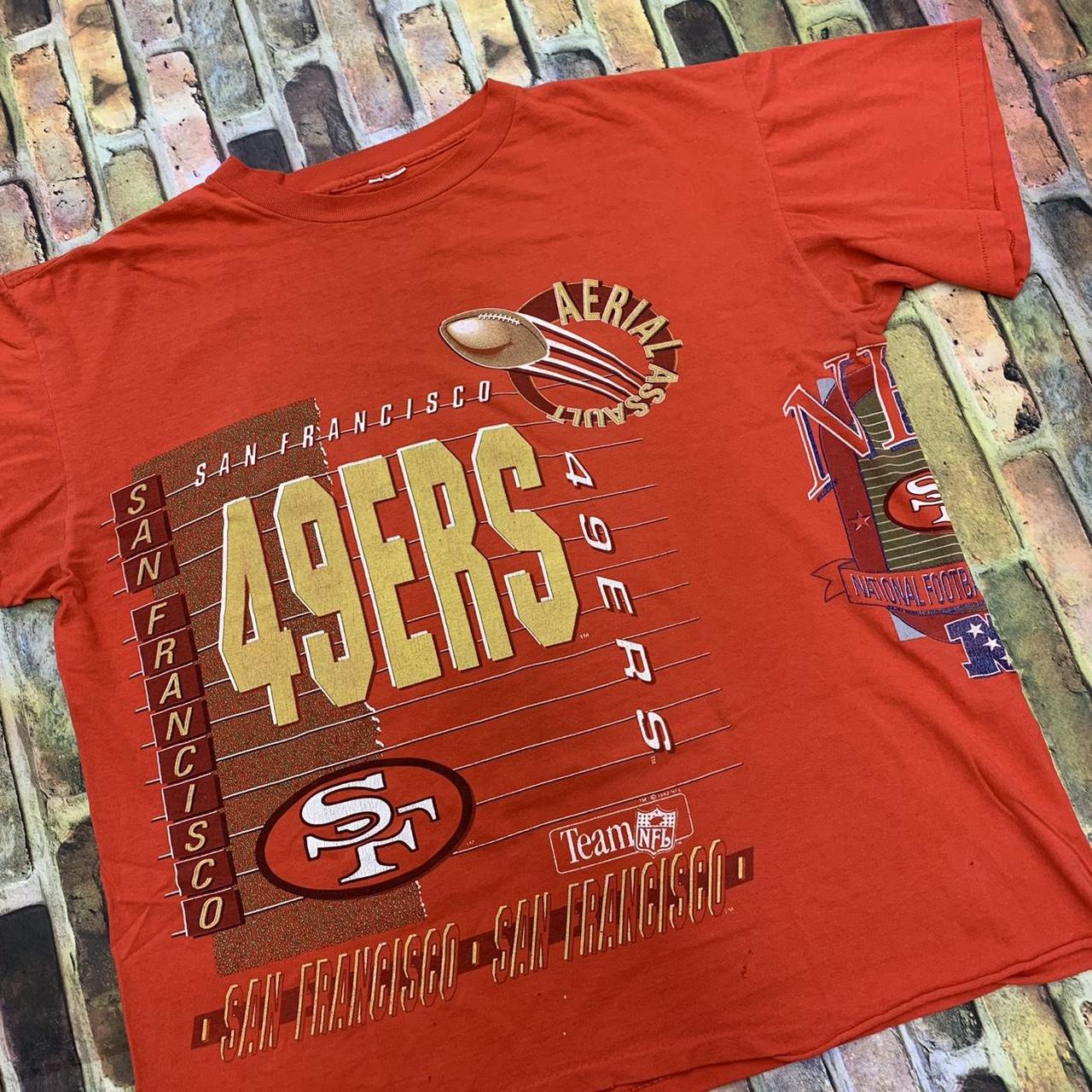 Vintage 1989 Salem Sportswear San Fransisco 49ers - Depop