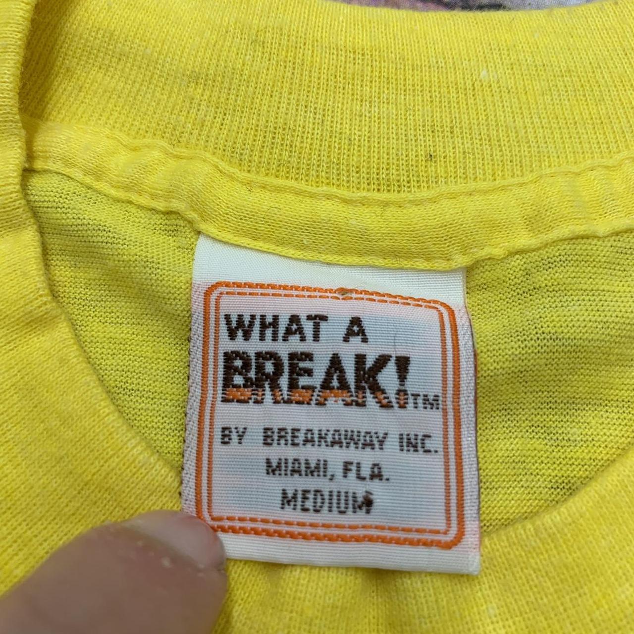 Breakaway Men's Yellow T-shirt (4)