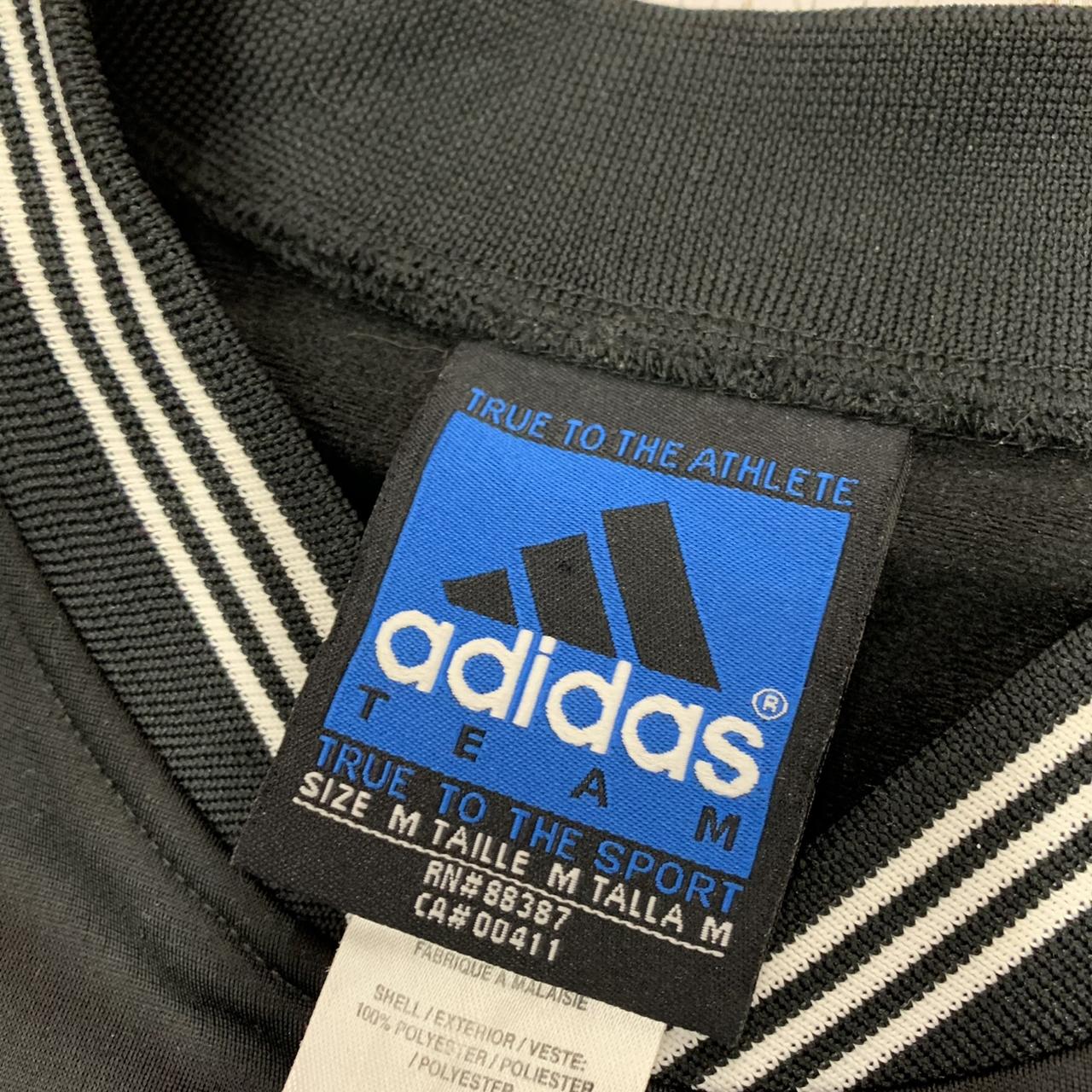 Vintage 90s Adidas jacket in black. Great condition.... - Depop