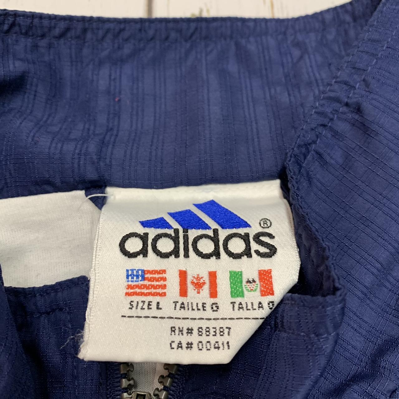 Vintage Adidas Yankees collared jersey Super - Depop