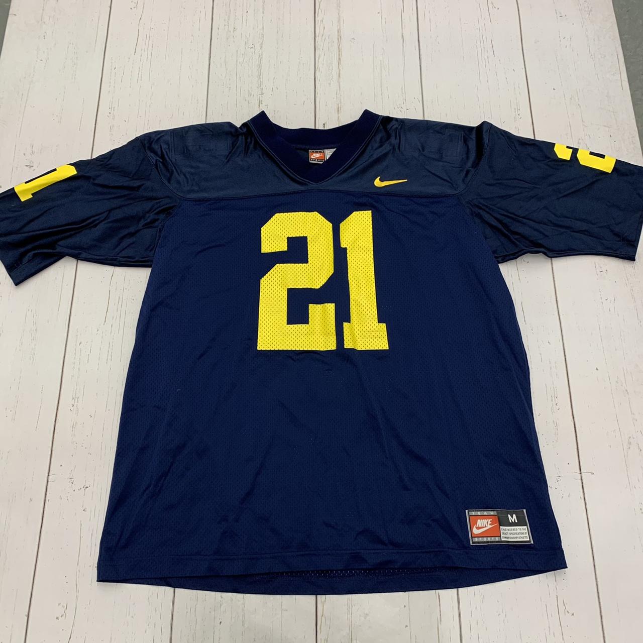 Nike Vintage Michigan Wolverines baseball jersey - Depop