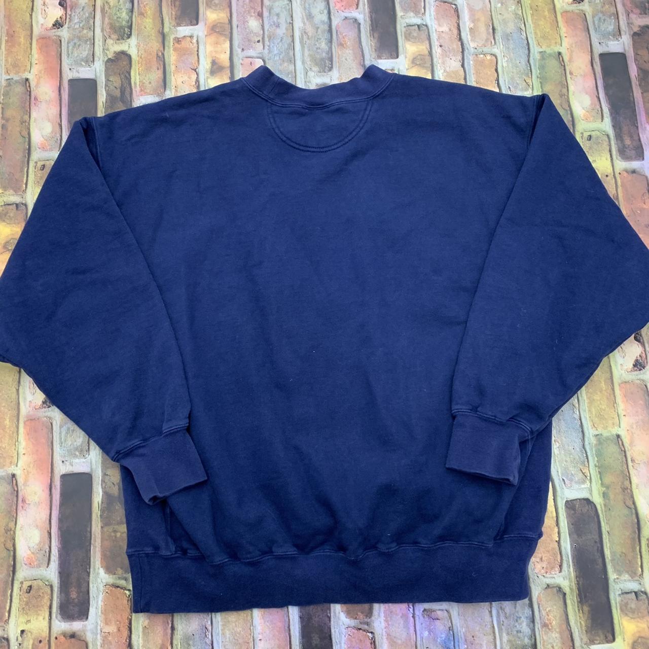 navy nike vintage sweatshirt