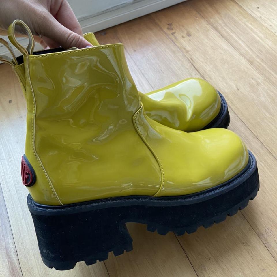 yellow dada boots