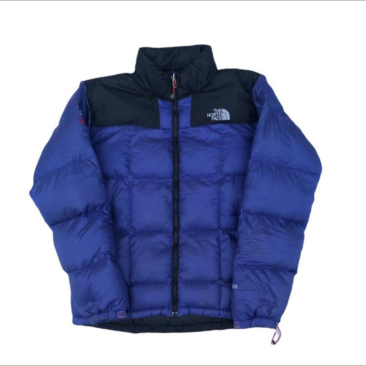 royal blue north face puffer