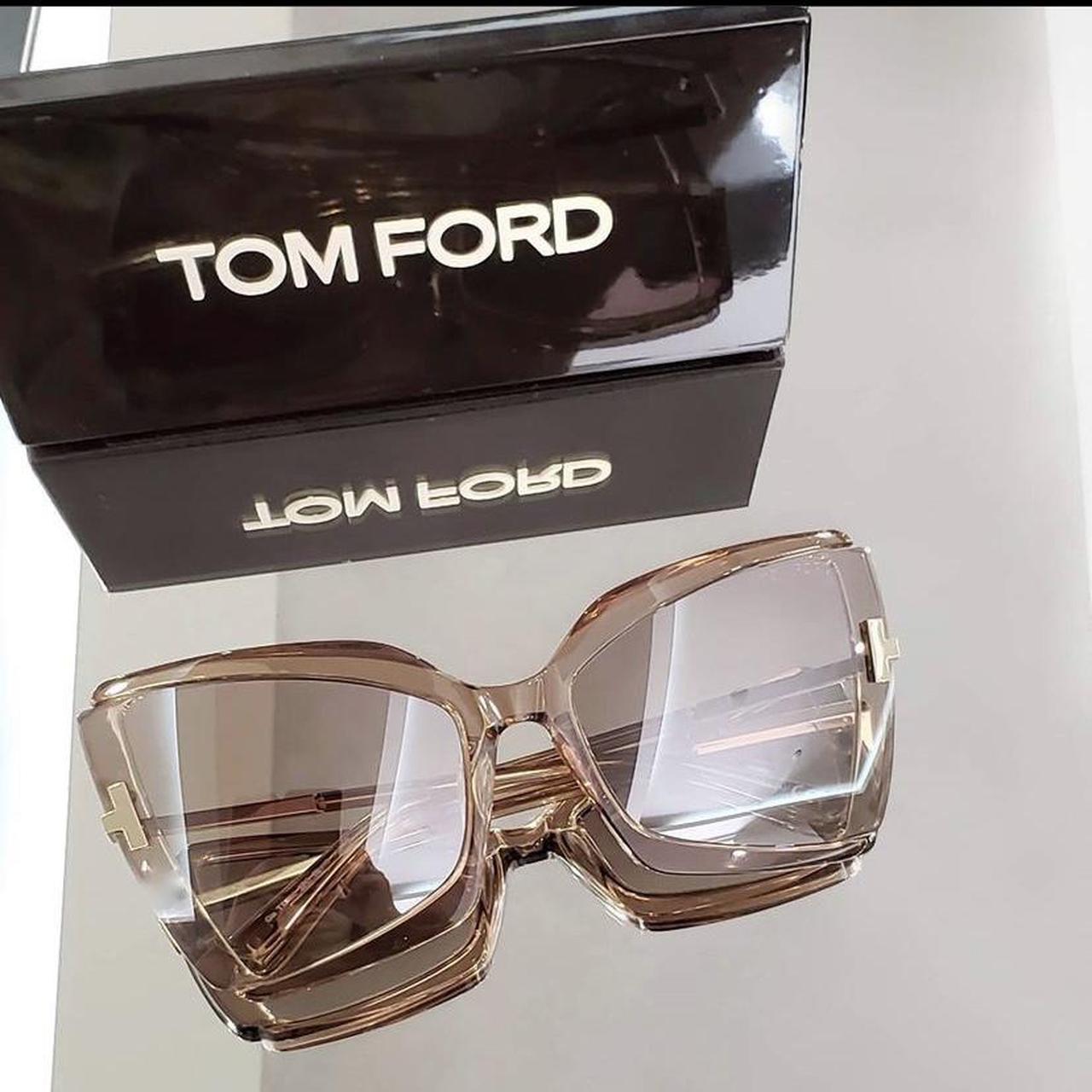 Tom Ford Gia Sunglasses Worn Once Depop