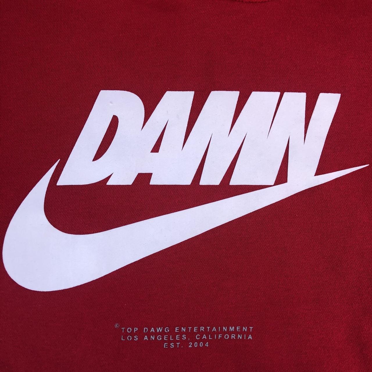 Kendrick lamar damn hoodie nike hotsell