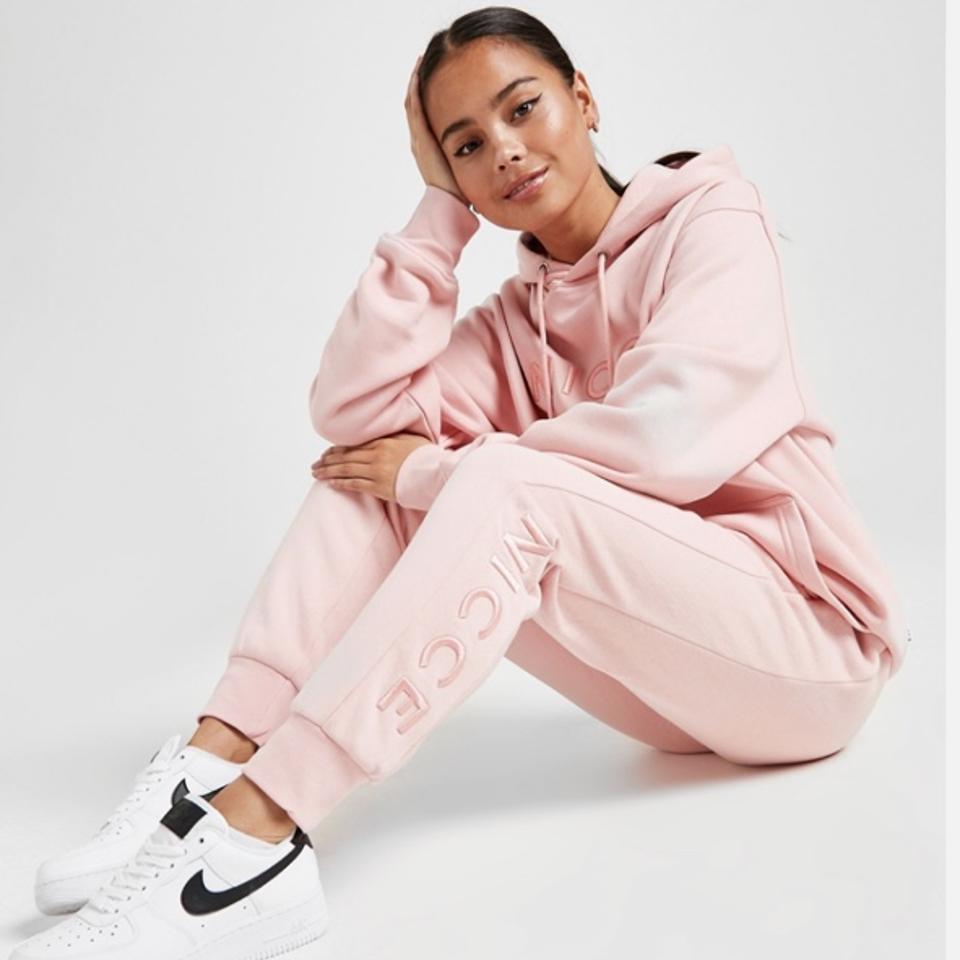 Stunning Baby Pink Nicce Joggers Depop, 44% OFF
