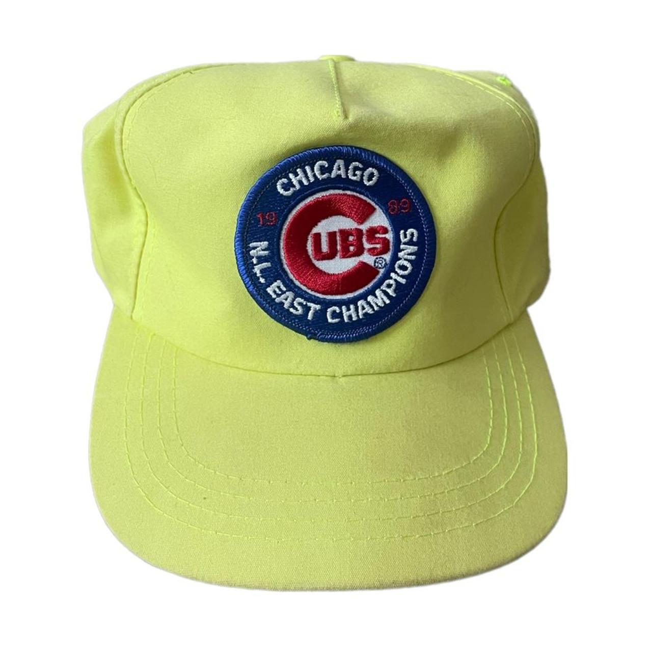 cubs neon hat