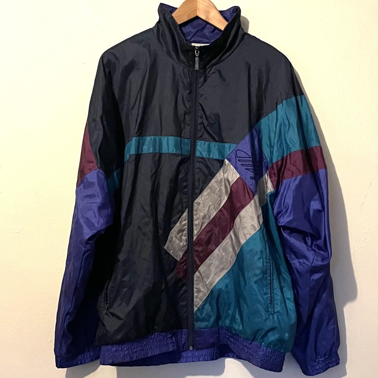 Vintage Adidas Originals track jacket in... - Depop