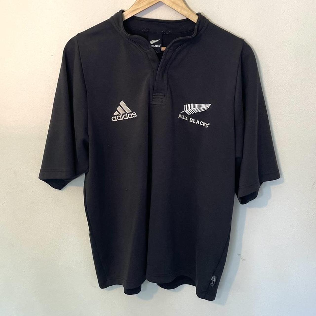 Vintage New Zealand Rugby jersey - climacool all... - Depop