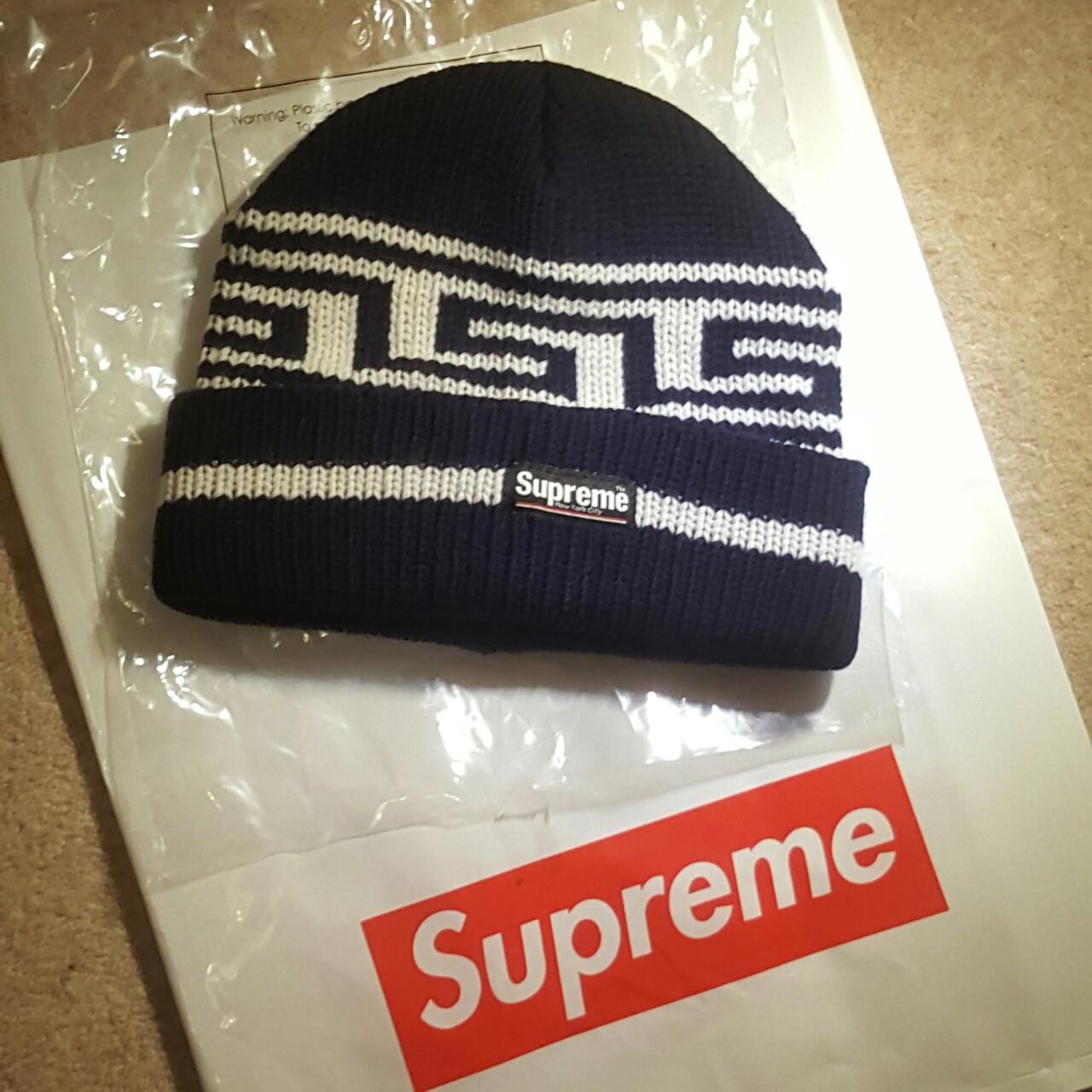Supreme meandros ragg wool beanie. One size brand...