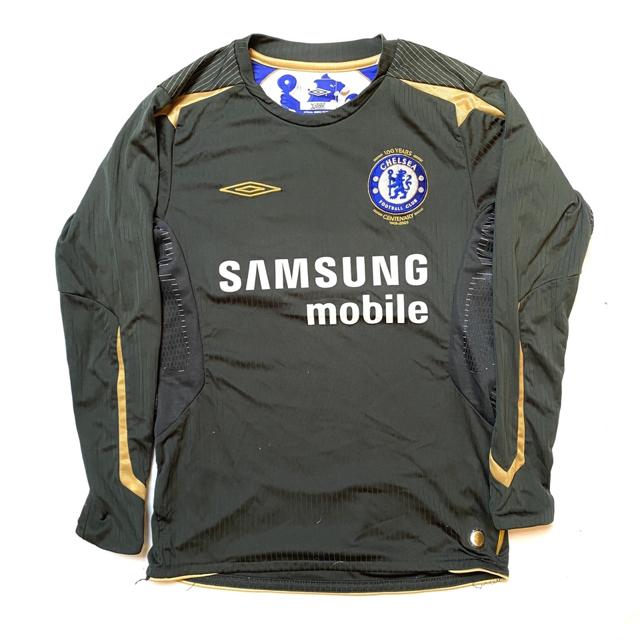 Chelsea FC Umbro 長袖シャツ 黒 05/06 UMBRO アンブロ チェルシーFC 長袖 サード 3rd