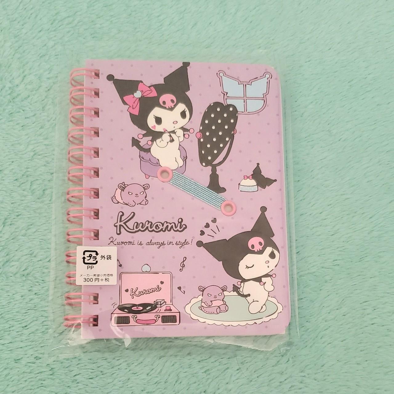 Kuromi Emo Core Spiral Notebook for Sale by CottonCadier